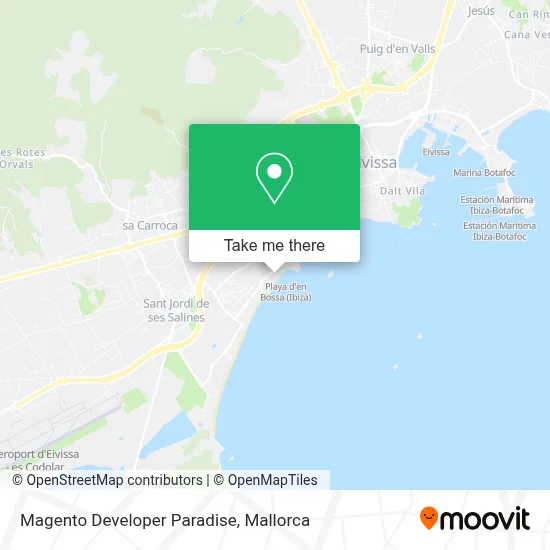 Magento Developer Paradise map