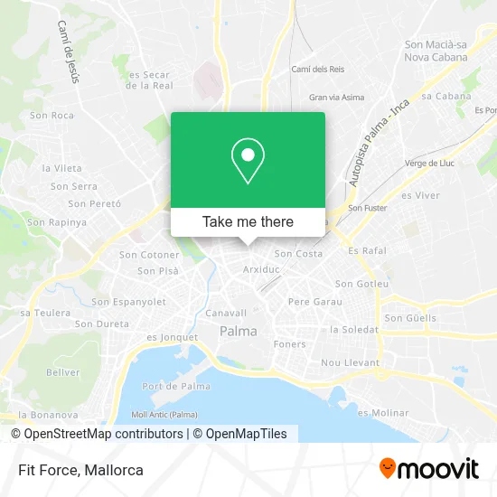 Fit Force map
