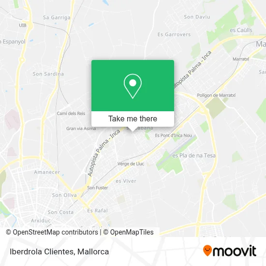 Iberdrola Clientes map
