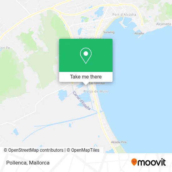 Pollenca map