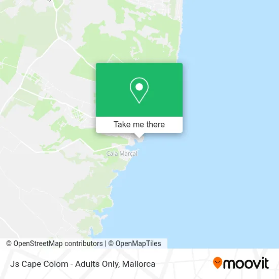Js Cape Colom - Adults Only map