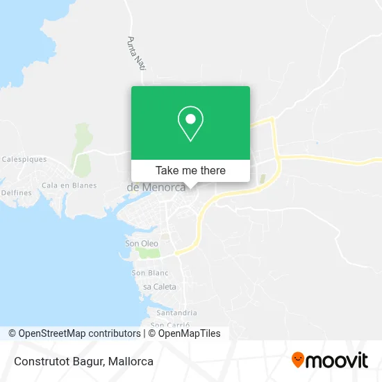 Construtot Bagur map