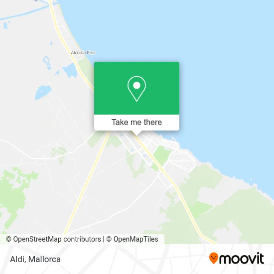 Aldi map