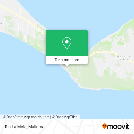 Riu La Mola map