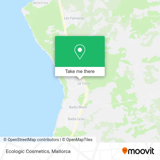 Ecologic Cosmetics map