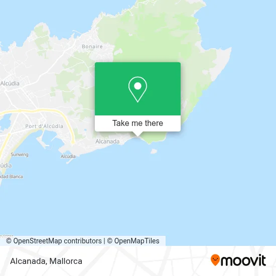 Alcanada map
