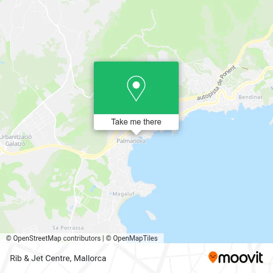 Rib & Jet Centre map