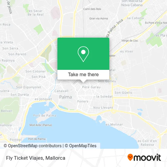 Fly Ticket Viajes map