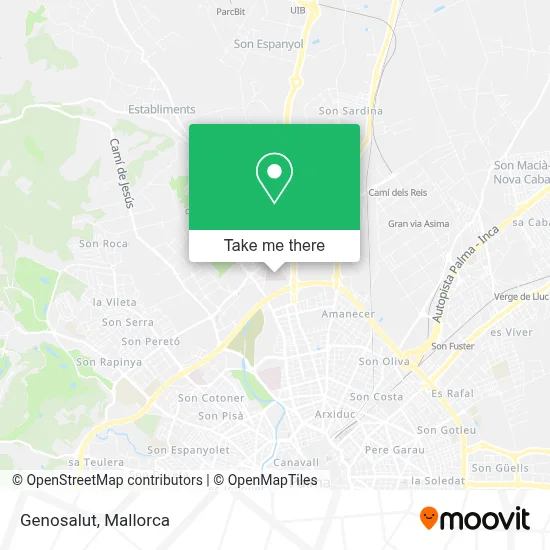 Genosalut map