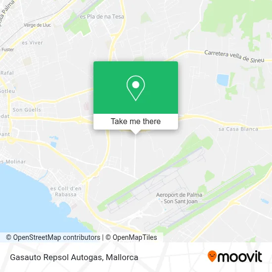 Gasauto Repsol Autogas map