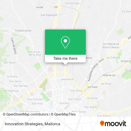 Innovation Strategies map