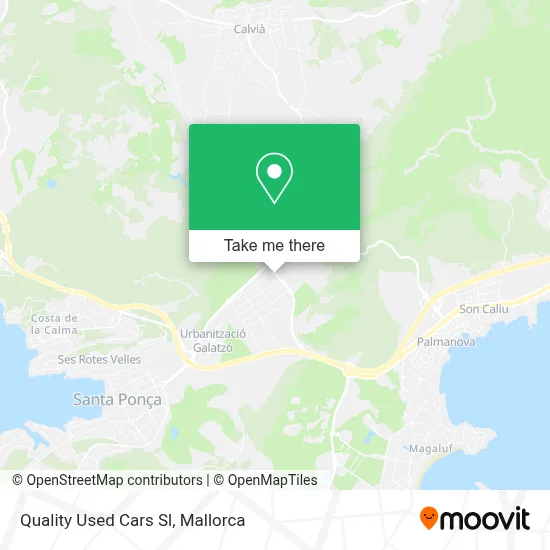 Quality Used Cars Sl map