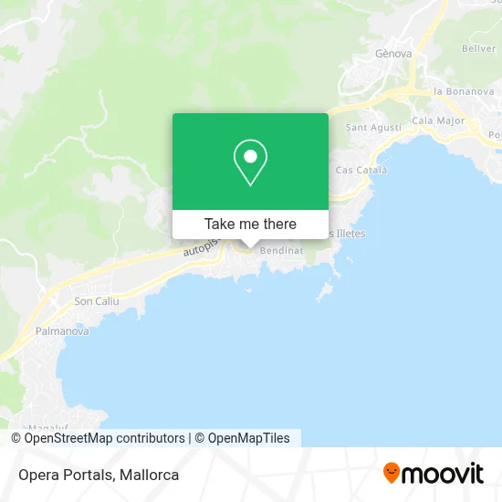 Opera Portals map