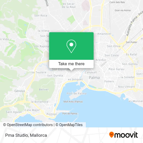 Pma Studio map