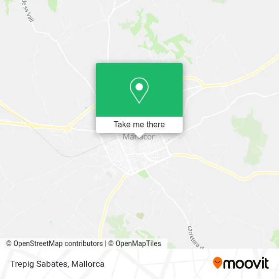 Trepig Sabates map