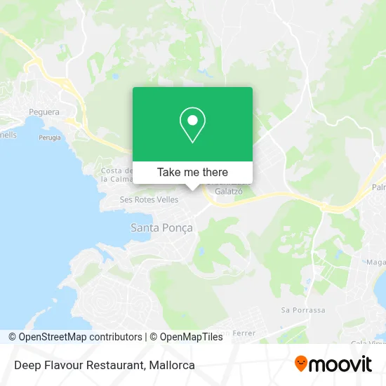 Deep Flavour Restaurant map