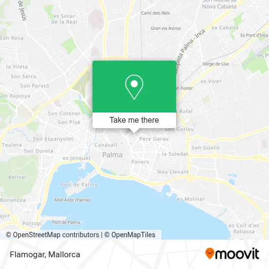 Flamogar map