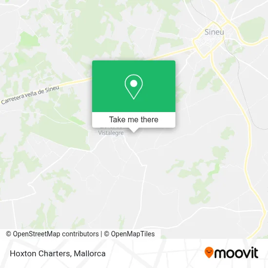 Hoxton Charters map