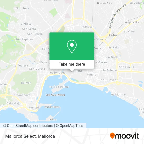Mallorca Select map