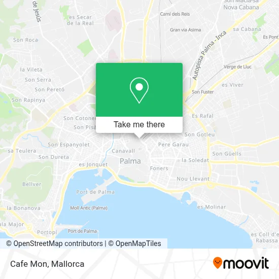 Cafe Mon map