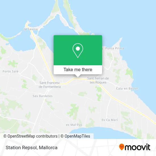 Station Repsol map