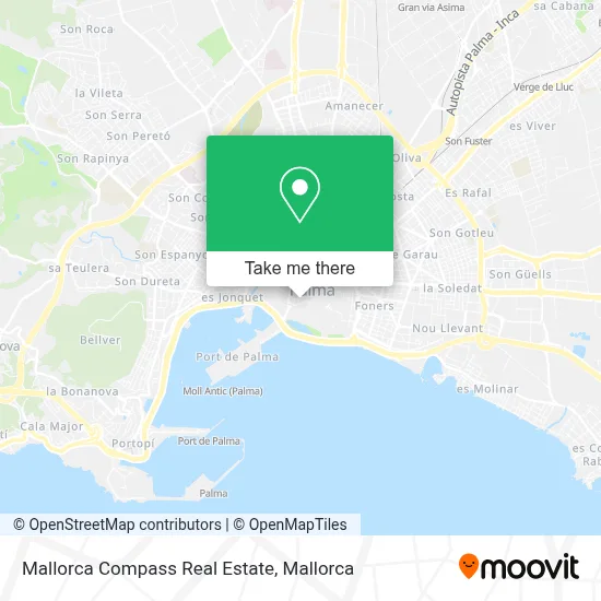 Mallorca Compass Real Estate map