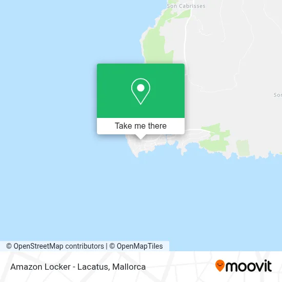 Amazon Locker - Lacatus map