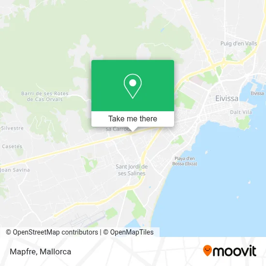 Mapfre map