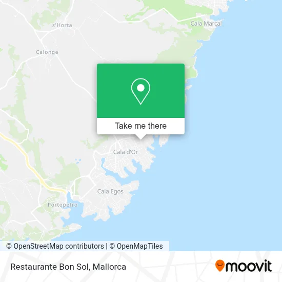 Restaurante Bon Sol map