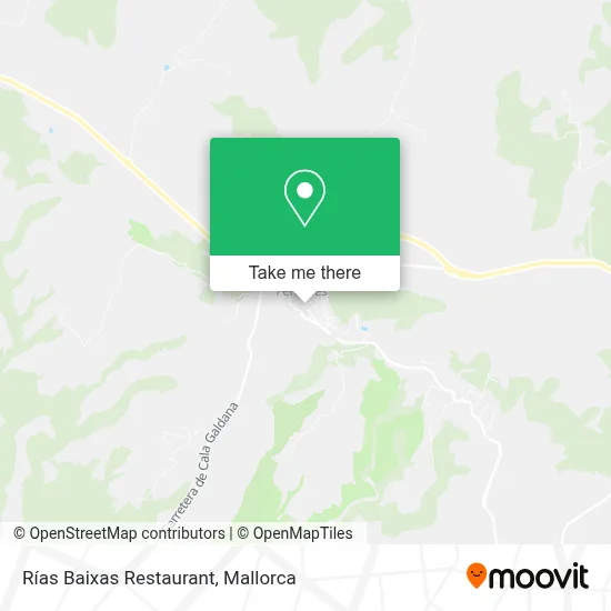 Rías Baixas Restaurant map