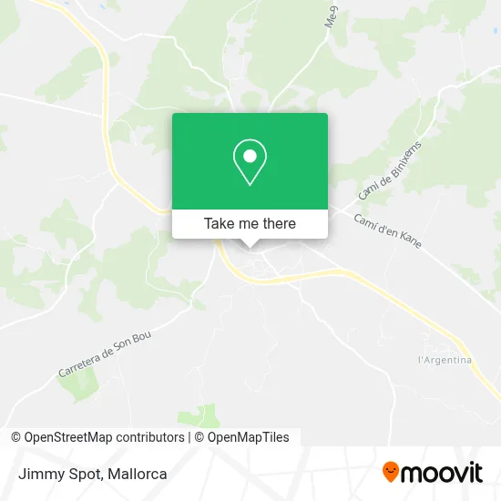 Jimmy Spot map