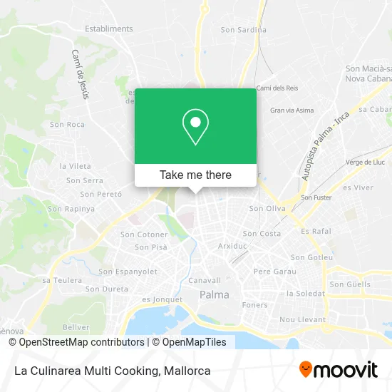 La Culinarea Multi Cooking map