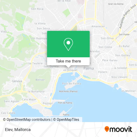 Elev map