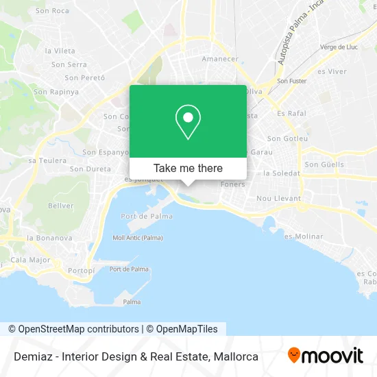 Demiaz - Interior Design & Real Estate map