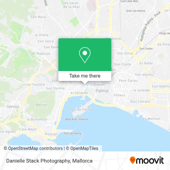 Danielle Stack Photography map