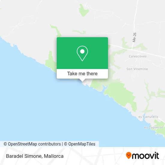 Baradel Simone map