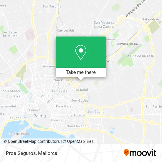 Proa Seguros map