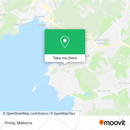 Prinla map