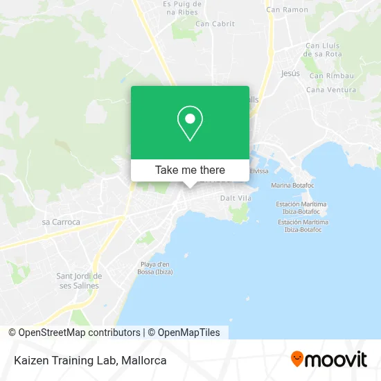 Kaizen Training Lab map