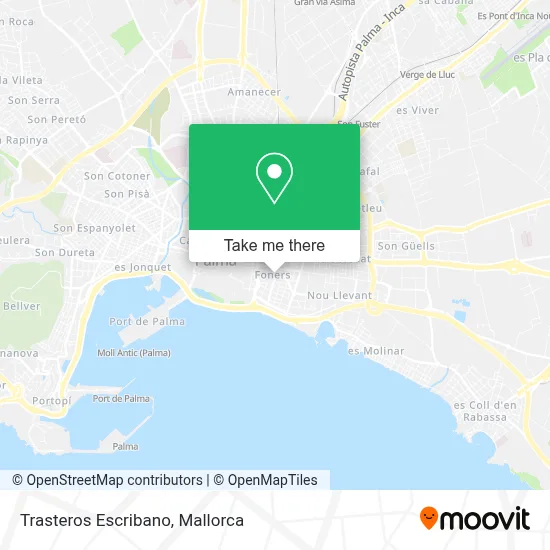 Trasteros Escribano map