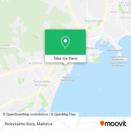 Rickyssimo Ibiza map