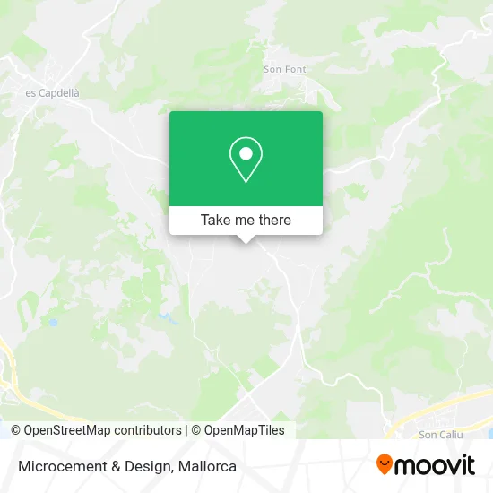 Microcement & Design map