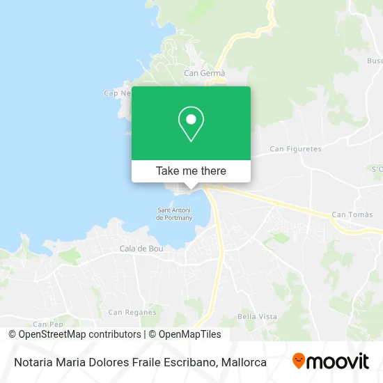 Notaria Maria Dolores Fraile Escribano map