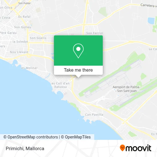 Primichi map