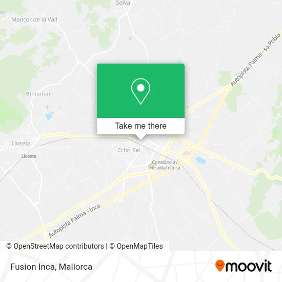 Fusion Inca map