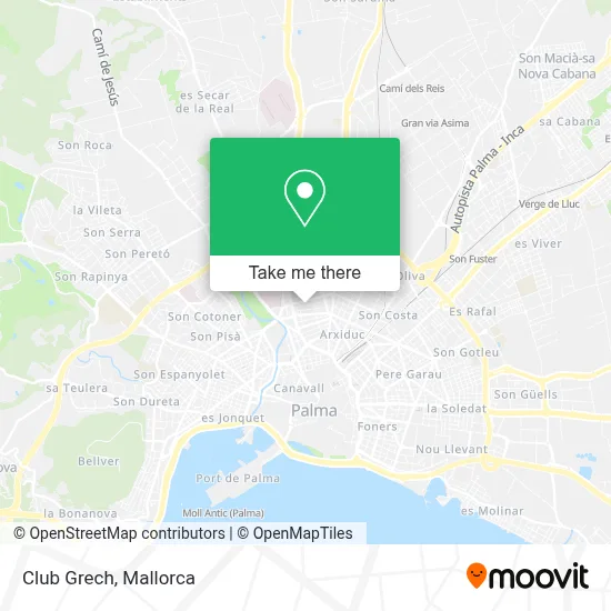 Club Grech map