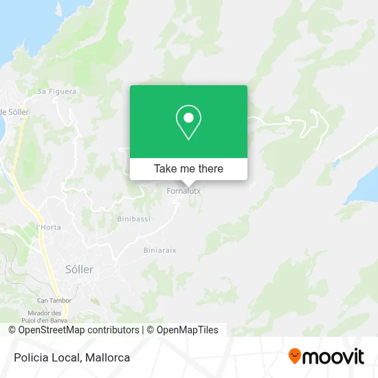 Policia Local map