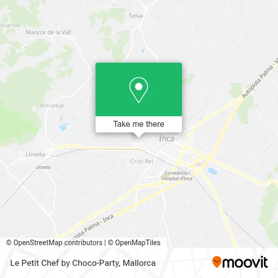 Le Petit Chef by Choco-Party map