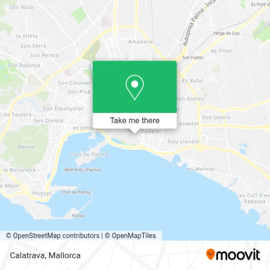 Calatrava map