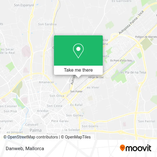 Danweb map